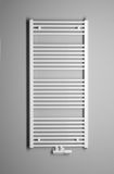 AQUALINE DIRECT 60 x 132cm 795W rovný kúpeľňový radiátor, stredové pripojenie, biely, ELM36T