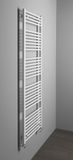 AQUALINE DIRECT 60 x 168cm 1013W rovný kúpeľňový radiátor, bočné pripojenie, biely, ILR66T