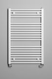 AQUALINE DIRECT 60 x 96cm 597W rovný kúpeľňový radiátor, bočné pripojenie, biely, ILR96T