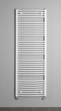 AQUALINE ORBIT 60 x 168cm 1013W oblý kúpeľňový radiátor, bočné pripojenie, biely, ILO66T