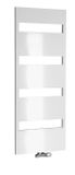 AQUALINE ORLANDO 60,5 x 162,3cm 611W rovný kúpeľňový radiátor doskový, stredové/rohové pripojenie, biely, IL166