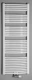 AQUALINE STING 65 x 174,1cm 968W oblý kúpeľňový radiátor, stredové pripojenie, biely, NG617