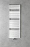 AQUALINE TONDI 45 x 133cm 561W kúpeľňový radiátor rovný, stredové pripojenie, biely, DT470T