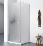 AQUALINE WALK-IN 100cm pevná sprchová stena (walk-in, aj bočná do kombinácie), profil chróm, sklo matné, WI100
