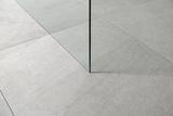 AQUALINE WALK-IN 100cm pevná sprchová stena samostatná (walk-in kút), profil chróm, sklo číre, WI101