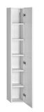AQUALINE ZOJA / KERAMIA FRESH 25 x 20 x 140cm skrinka vysoká závesná, biela, 51125