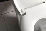AQUALINE SOFIA WC sedadlo soft close, PP, biela, BS122