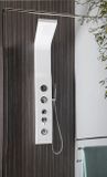 AQUALINE YUKI sprchový panel s batériou, plast biely, chróm, SL290