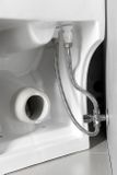 AQUALINE HYGIE WC kombi s umývadielkom, duálne splachovanie, zadný/spodný odpad, PB104W