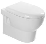 AQUALINE ABSOLUTE / RIGA WC sedadlo, duroplast, biela, 40R30100I
