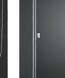 AQUATEK GLASS R21 120 x 80cm sprchový kút obdĺžnikový, profil chróm
