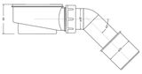 AQUATEK vaňový sifón (zápachová uzávierka), nízky, bez výpuste, plast 726220