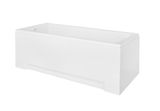BESCO OPTIMA 170 x 70cm vaňa klasická obdĺžniková, akrylátová, biela lesklá, #WAO-170-PK