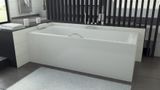 BESCO TALIA 170 x 75cm vaňa klasická obdĺžniková, akrylátová, biela lesklá, #WAT-170-PK