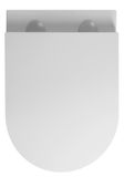 SAPHO FULDA WC sedadlo SLIM soft close, duroplast, biele, 301.308.4