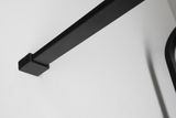 GELCO CURE BLACK 140cm stenová stabilizačná vzpera, profil čierny, CBSB140