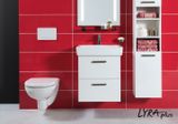 JIKA LYRA PLUS 53cm WC závesné, keramické, biele, H8233800000001