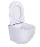 KIELLE GAIA 52,5cm WC závesné RIMLESS, so sedadlom SoftClose, biela, 30115000