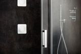 RAVAK MATRIX MSD2 100cm pravé dvere do niky, sklo číre