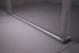 RAVAK MATRIX MSDPS 100 x 80cm ľavý sprchový kút obdĺžnikový, sklo číre