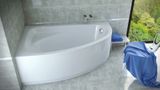 PMD PIRAMIDA CORNEA COMFORT 150 x 100cm ľavá vaňa asymetrická, akrylátová, #WAC-150-NL