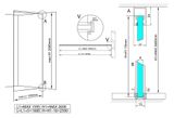 POLYSAN ATYP ARCHITEX LINE 120-160x180-260cm sklo do kombinácie pre walk-in sprchový kút, šedé, ALS1216