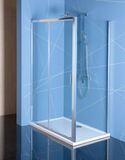 POLYSAN EASY LINE 100cm dvere do niky / sprchový kút obdĺžnikový rohový, profil chróm, sklo číre, EL1015