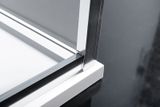 POLYSAN EASY LINE 150cm dvere do niky / sprchový kút obdĺžnikový rohový, profil chróm, sklo číre, EL1515