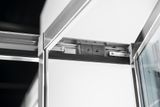 POLYSAN EASY LINE 100cm dvere do niky / sprchový kút obdĺžnikový rohový, profil chróm, sklo číre, EL1910