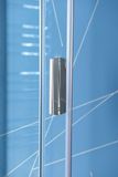 POLYSAN EASY LINE 90cm sprchový kút štvorcový, hliník lesklý, sklo číre, EL5115
