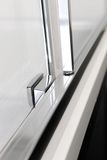 POLYSAN LUCIS LINE 130cm dvere do niky / sprchový kút obdĺžnikový rohový, profil chróm, sklo číre, DL1315