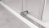 POLYSAN THRON LINE ROUND 110cm dvere do niky / sprchový kút obdĺžnikový rohový, profil chróm, sklo číre, TL5011-5005