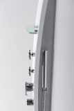 POLYSAN LUK sprchový panel s termostatickou batériou, rohový, biely, 80325