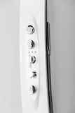 POLYSAN MOLA sprchový panel s termostatickou batériou, nástenný, biely, 80365