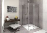 POLYSAN FLEXIA 80 x 70cm sprchová vanička obdĺžniková plochá, extra nízka, liaty mramor, 11241