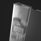 RADAWAY FUENTA NEW KDJ+S 120cm pravé dvere do kombinácie / sprchový kút trojstranný, profil chróm, sklo číre, 384024-01-01R