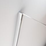 RADAWAY FURO WALK-IN 110cm pravá sprchová stena s posuvným dielom, profil chróm, sklo číre