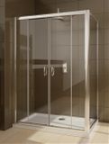 RADAWAY PREMIUM PLUS DWD 140cm sprchové dvere do niky / sprchový kút hranatý, profil chróm