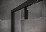 RAVAK NEXTY NSKK3 100cm sprchový kút štvrťkruhový, profil čierny, sklo číre, 3O6AA300Z1