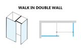 RAVAK WALK-IN W SET-UNI FREE/WALL stenová stabilizačná vzpera