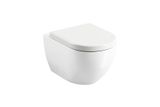 RAVAK UNI CHROME WC sedadlo, soft close, plast, biele, X01549