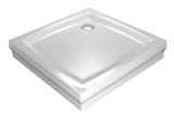 RAVAK PERSEUS PP 90cm štvorcová sprchová vanička samonosná, akrylátová, A027701510