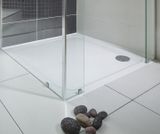 RAVAK GIGANT PRO CHROME 100 x 80cm obdĺžniková sprchová vanička, liaty mramor, XA04A401010