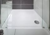 RAVAK GIGANT PRO CHROME 100 x 80cm obdĺžniková sprchová vanička, liaty mramor, XA04A401010
