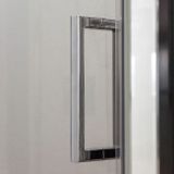 ROTH AMBIENT LINE AMD2 140cm sprchové dvere do niky / sprchový kút, profil brillant, sklo číre, 620-1400000-00-02