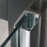 ROTH ELEGANT LINE GDOL1 80cm ľavé dvere sprchového kúta hranatého, profil brillant, sklo číre, 132-800000L-00-02