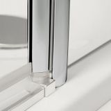 ROTH EXCLUSIVE LINE ECDO1N 100cm sprchové dvere do niky / sprchový kút, sklo číre