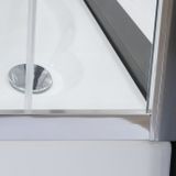 ROTH LEGA LINE LLDO1 90cm sprchové dvere do niky / sprchový kút, rám brillant