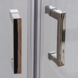 ROTH LEGA LINE LLD4 130cm sprchové dvere do niky / sprchový kút, rám brillant, sklo číre, 574-1300000-00-02