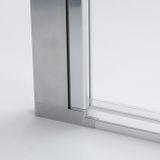 ROTH LIMAYA LINE LYP2 80cm sprchové dvere do niky alebo do kombinácie / kút rohový, rám brillant, sklo číre, 1135008220